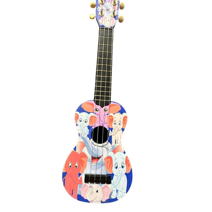 Soprano Ukulele Elephant Pattern Cover