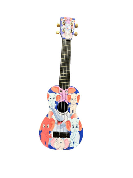 Soprano Ukulele Elephant Pattern Cover