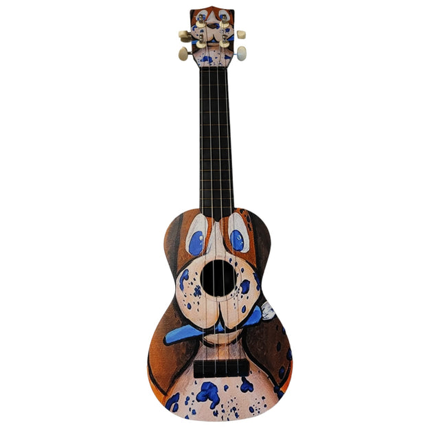 Soprano Ukulele Dog Pattern Cover