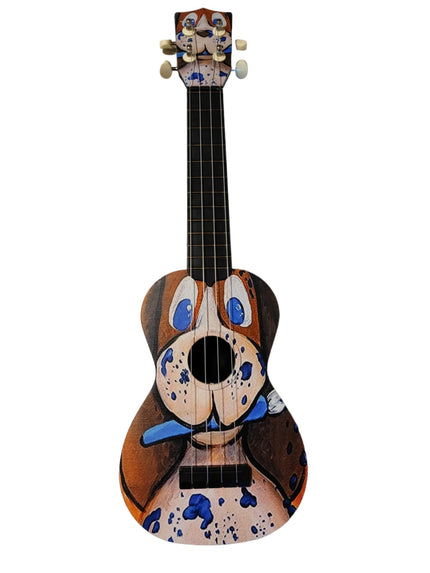 Soprano Ukulele Dog Pattern Cover