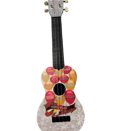 Soprano Ukulele New Year Patterned Cover
