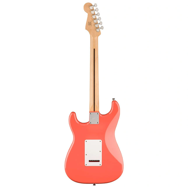 Squier FSR Sonic Stratocaster Akçaağaç Klavye WPG Tahitian Coral Elektro Gitar