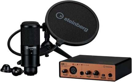 Steinberg UR12 Podcast Starter Pack Recording Package