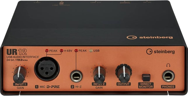 Steinberg UR12 Podcast Starter Pack Recording Package
