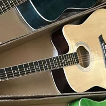 Styles 41 Inch Acoustic Guitar Basswood Natural-Glossy