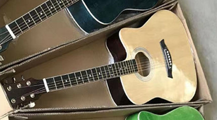 Styles 41 Inch Acoustic Guitar Basswood Natural-Glossy