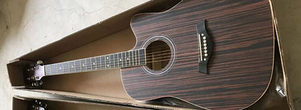 Styles 41Inch Acoustic Guitar Ebony Matte