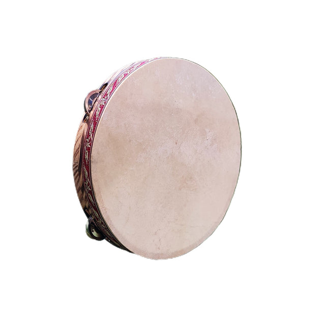 Tambourine with Bells and Leather 28 cm DZD28