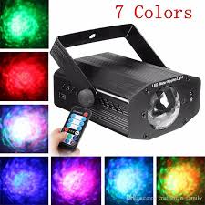 Th-001 7 Color Water Effect LED Light