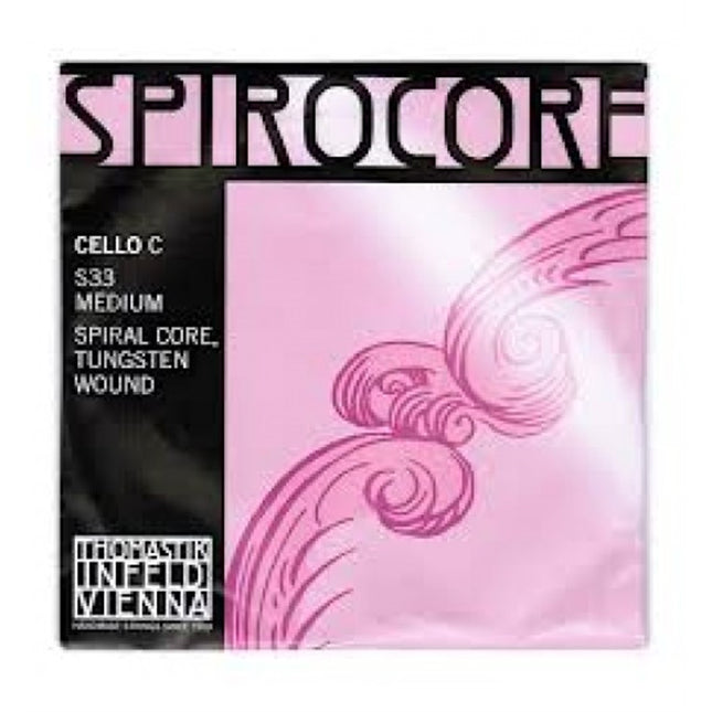 Thomastik Spirocore Wolfram C (Do) Medium Single Cello String S33