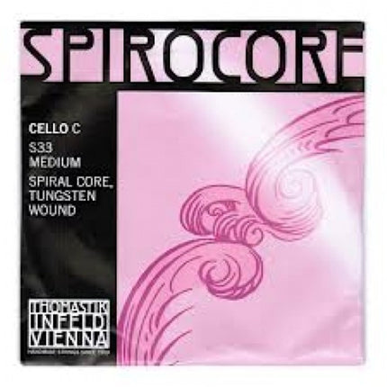 Thomastik Spirocore Wolfram C (Do) Medium Single Cello String S33