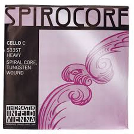 Thomastik Spirocore Wolfram C (Do) Strong Single Cello String S33ST