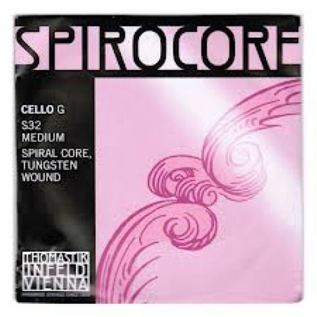 Thomastik Spirocore Wolfram G ( Sol ) Medium Tek Çello Teli S32