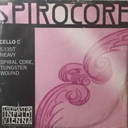 Thomastik Spirocore Wolfram G ( Left ) Strong Single Cello String S32ST