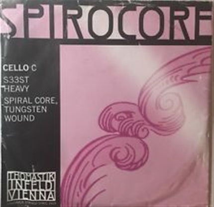 Thomastik Spirocore Wolfram G ( Left ) Strong Single Cello String S32ST
