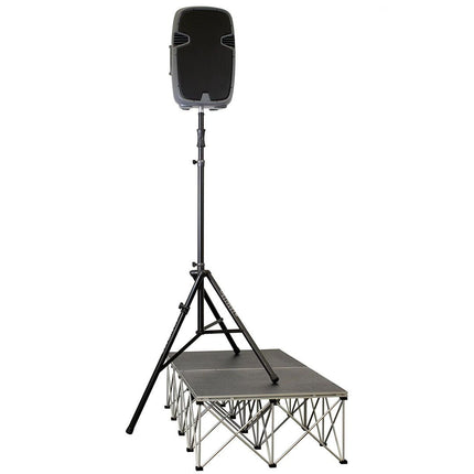 TS-110BL Tall Speaker Stand with Leveling Leg, Air-Lift - Single