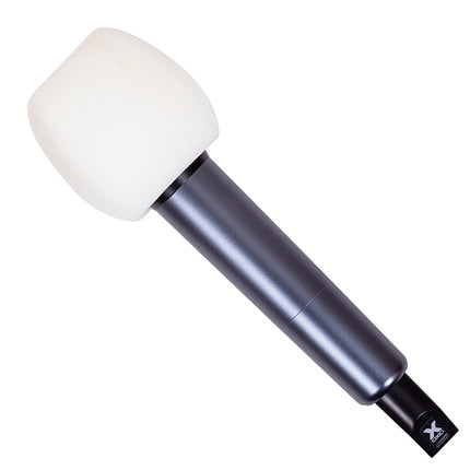 TV Microphone Sponge White Logo Printable