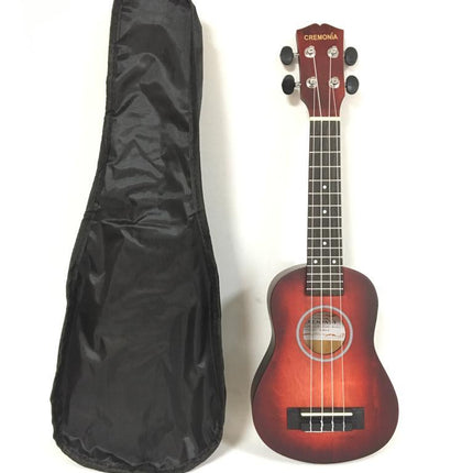 CREMONIA AU-H01A-21RD UKULELE 21" MAT KIRMIZI