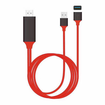 Usb Power Universal High Definition Port For 1080P HD TV Interface 1M Cable Slim Dongle