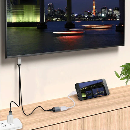 Usb Power Universal High Definition Port For 1080P HD TV Interface 1M Cable Slim Dongle