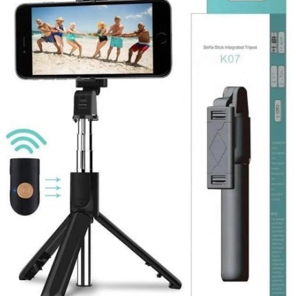K07 Mini Wireless Selfie Stick with Remote Control