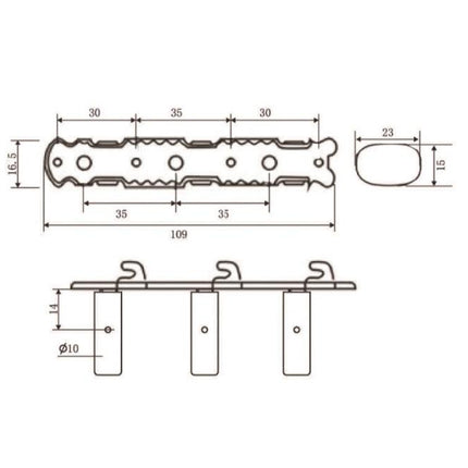 VALENCIA CMH0150CR KLASİK GİTAR KULAĞI 3 SAĞ+3 SOL