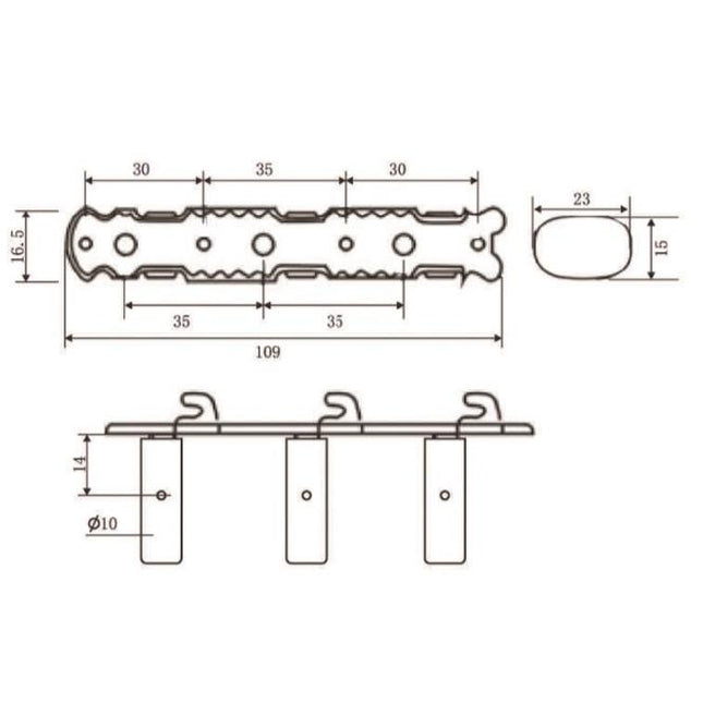 VALENCIA CMH0150CR KLASİK GİTAR KULAĞI 3 SAĞ+3 SOL