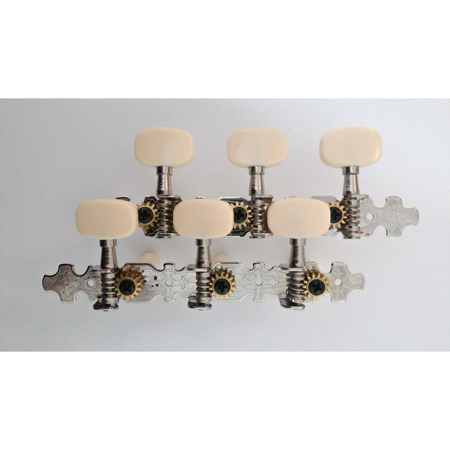 VALENCIA VCMH0150CR KLASİK GİTAR KULAĞI, 3 SAĞ+3 SOL, KROM