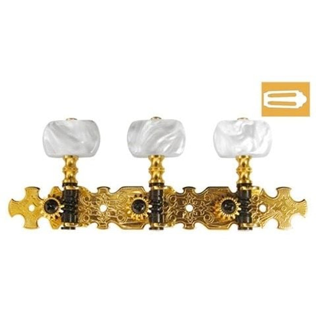 VALENCIA VCMH0280-PR KLASİK GİTAR KULAĞI, KLASİK, 3 SAĞ+3 SOL,