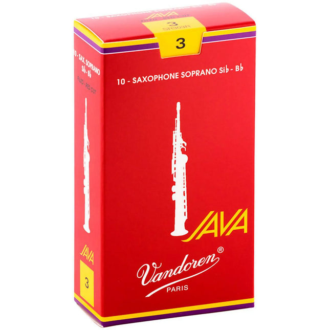 Vandoren SR303R Si Bemol Soprano Sax Java Kamış (10Lu) No.3