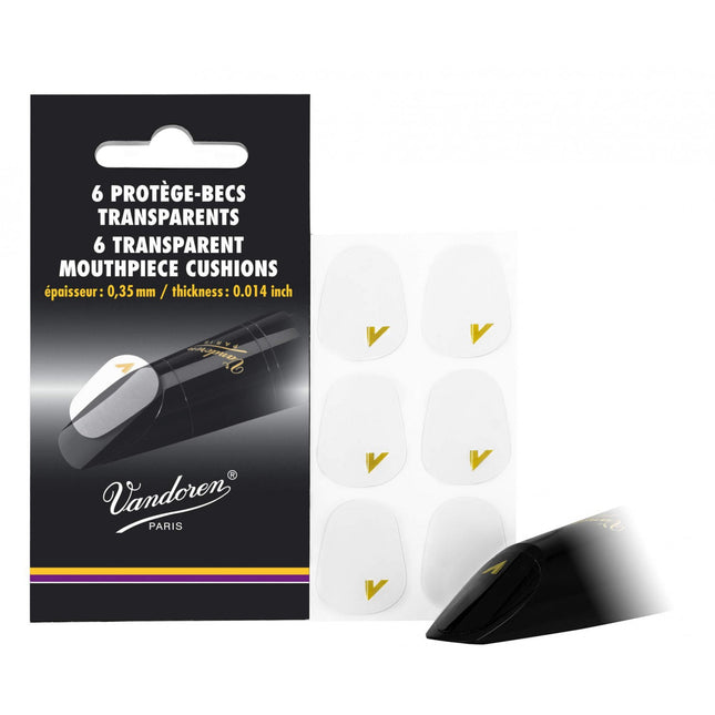 Vandoren VMC6+ Şeffaf Bek Dişliği (6'lı) 0,35MM
