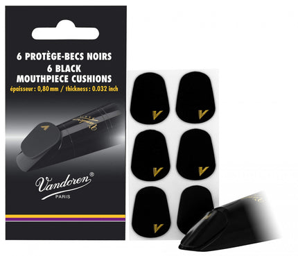 Vandoren VMCX6+ Siyah Bek Dişliği (6'lı) 0,80MM