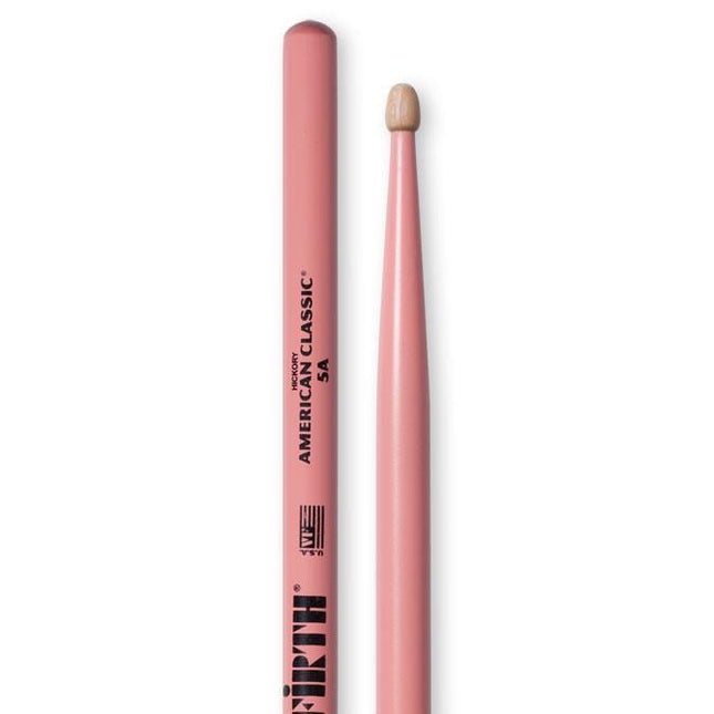 VICFIRTH 5AP BAGET PEMBE, HICKORY, 0.565"x16