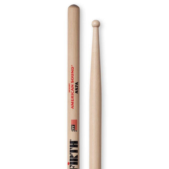 VICFIRTH AS7A BAGET/STICK, HICKORY, 0.540"x15(1/2)", MED