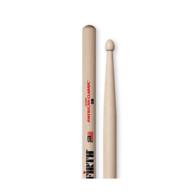 VICFIRTH V2B BAGET HICKORY, 0.630"x16 1/4", MED