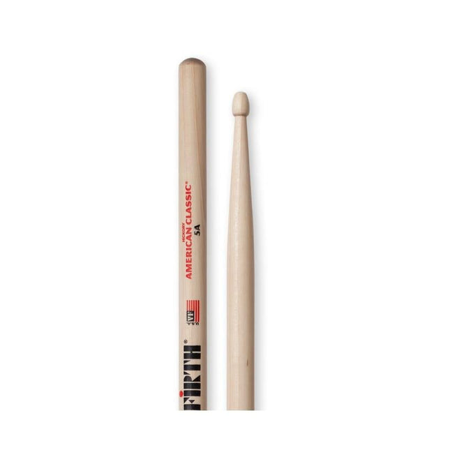 VICFIRTH V5A BAGET 5A WOOD, HICKORY, 0.565"x16", MED
