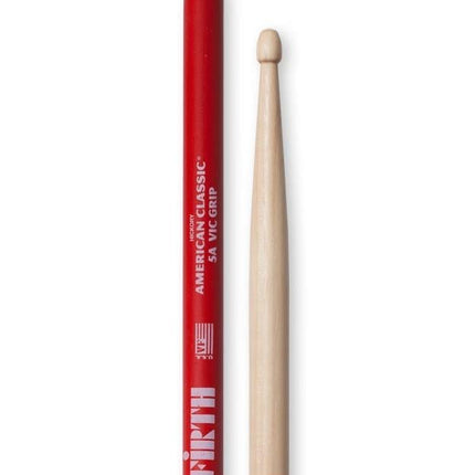 BAGET (ÇİFT) VIC 5A GRIP, HICKORY, 0.565"x16", MED
