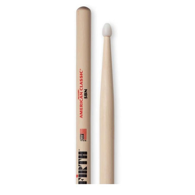 VICFIRTH V5BN BAGET 5BN, HICKORY, 0.595"x16", MED
