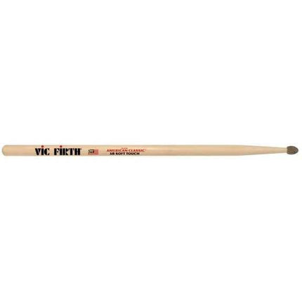 VICFIRTH V5BST BAGET 5B SOFT TOUCH (KEÇE UÇ), HICKORY, 0.59