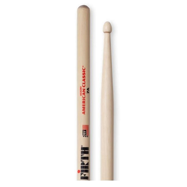VICFIRTH V7A BAGET 7A, HICKORY, 0.540"x15 1/2", MED