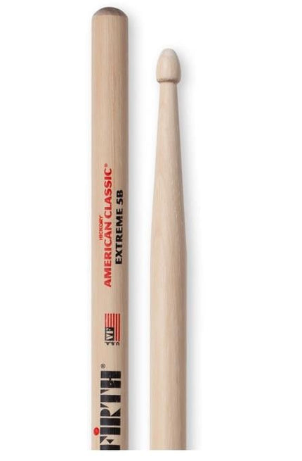 VICFIRTH X5B BAGET EXTREME 5BW, HICKORY, 0.595"x16 1/2"
