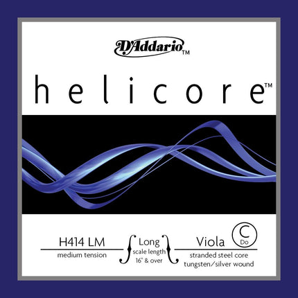 DADDARIO H414LM VİYOLA TEK TEL, HELICORE, (16" VE ÜSTÜ), C-(DO), MEDIUM