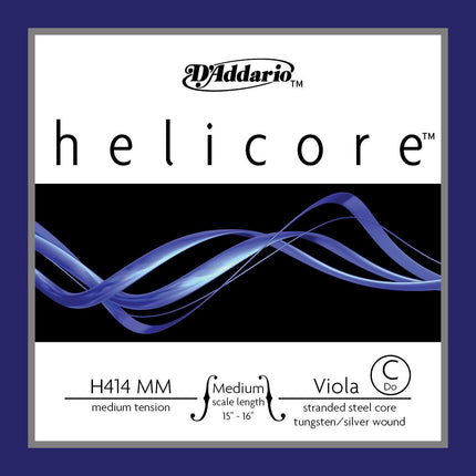 DADDARIO H414MM VİYOLA TEK TEL, HELICORE, C-(DO), MEDIUM
