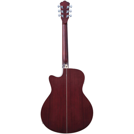 Washburn Deep Forest Burl Ace Amber Fade Electric Acoustic Guitar 