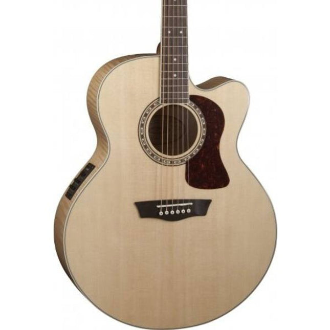 Washburn HJ40SCE Heritage 40 Seris Jumbo Elektro Akustik Gitar