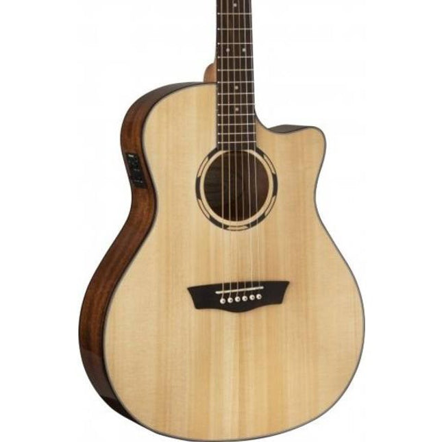 Washburn Woodline 10 Series WLO10SCE Electric Acoustic Guitar 