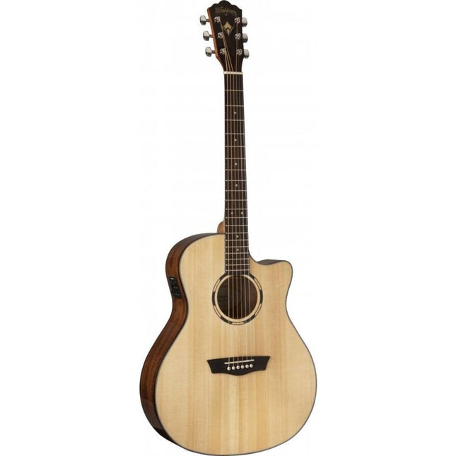 Washburn Woodline 10 Series WLO10SCE Electric Acoustic Guitar 
