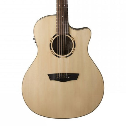 Washburn Woodline 20 Series WLO20SCE Electric Acoustic Guitar 