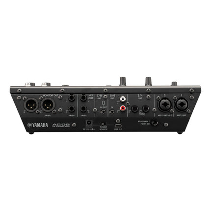 Yamaha AG08 All In One 8 Channel USB Mixer (Black)