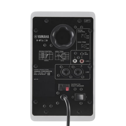 Yamaha HS3 Studio Reference Monitor (White-Double)